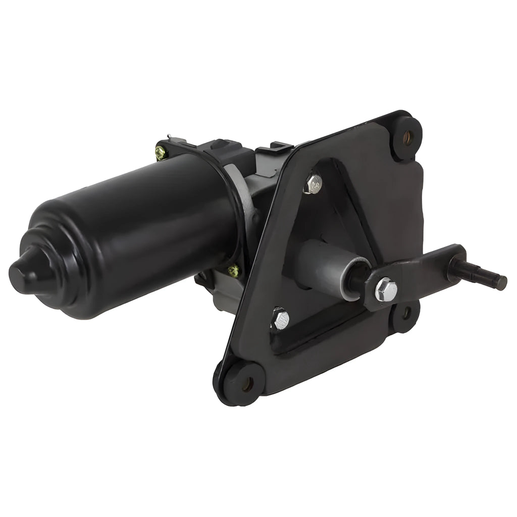 Black alloy wiper motor for automotive use compatible with E7TZ17508A