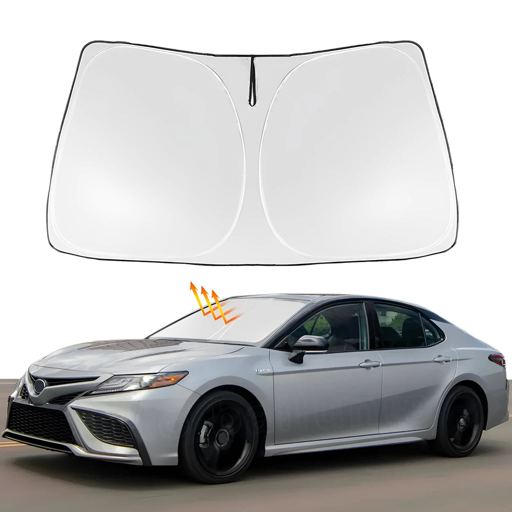 Silver tape windshield sunshade for Toyota NOAH XOVY 90 series car