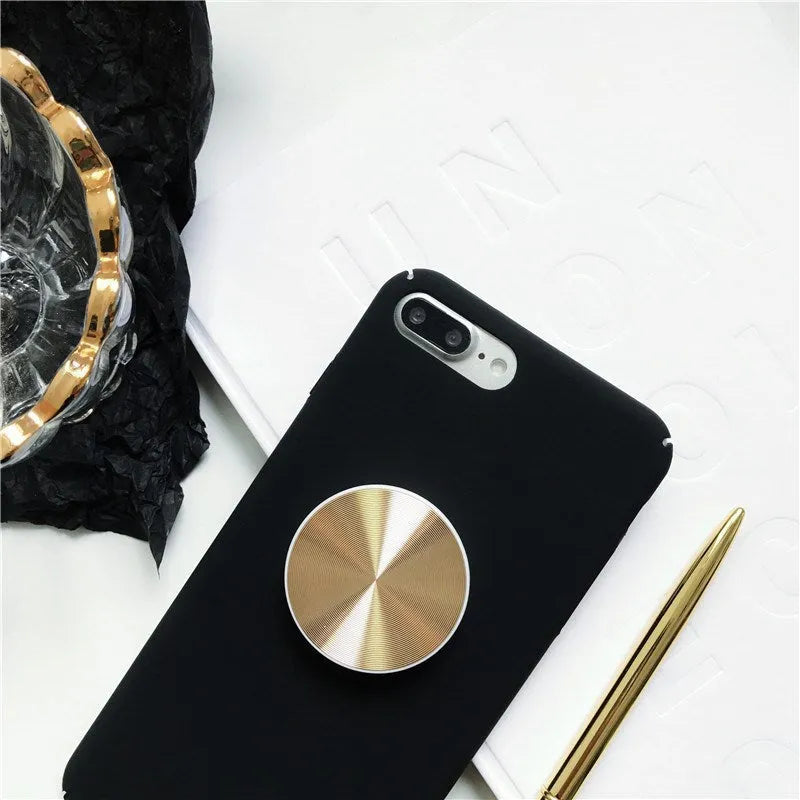 Silicone ring phone stand extension and handle for smartphone in multiple colour options
