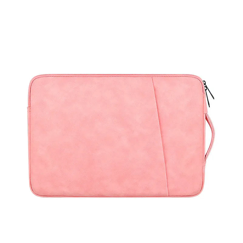 Portable breathable waterproof laptop bag in horizontal square shape with anti-theft and anti-seismic padding, suitable for 13.3 to 15.4 inch laptops