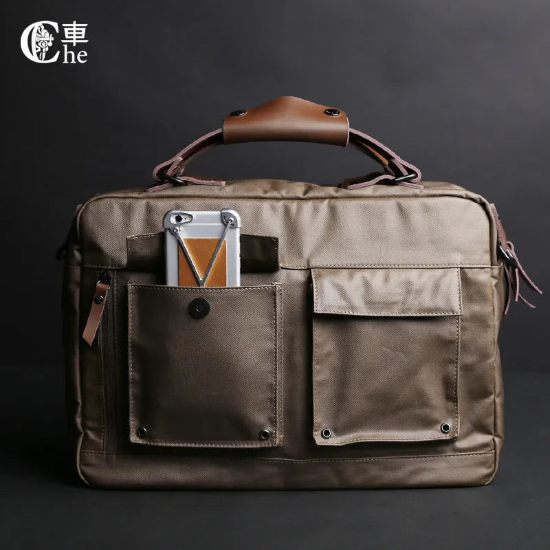 Dpark black laptop bag with a single shoulder strap, sized for a 14 or 15 inch laptop.