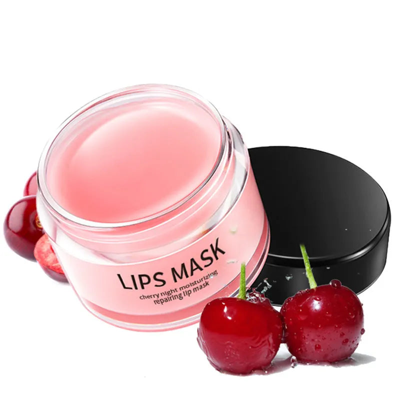 Boxed lip mask product for moisturising and nourishing dry lips, 20-30g net content