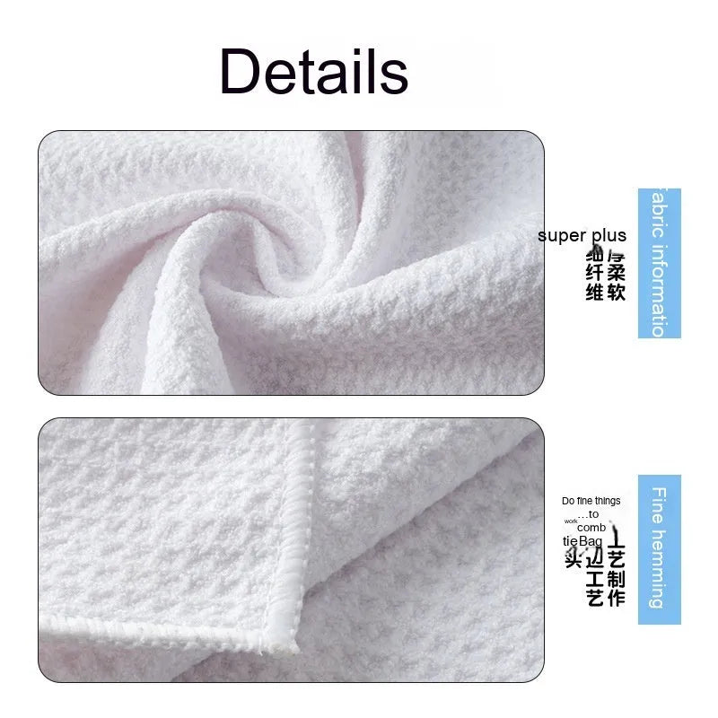 Waffle weave golf ball cleaning cloth towel in multiple colours showing embroidery detail
