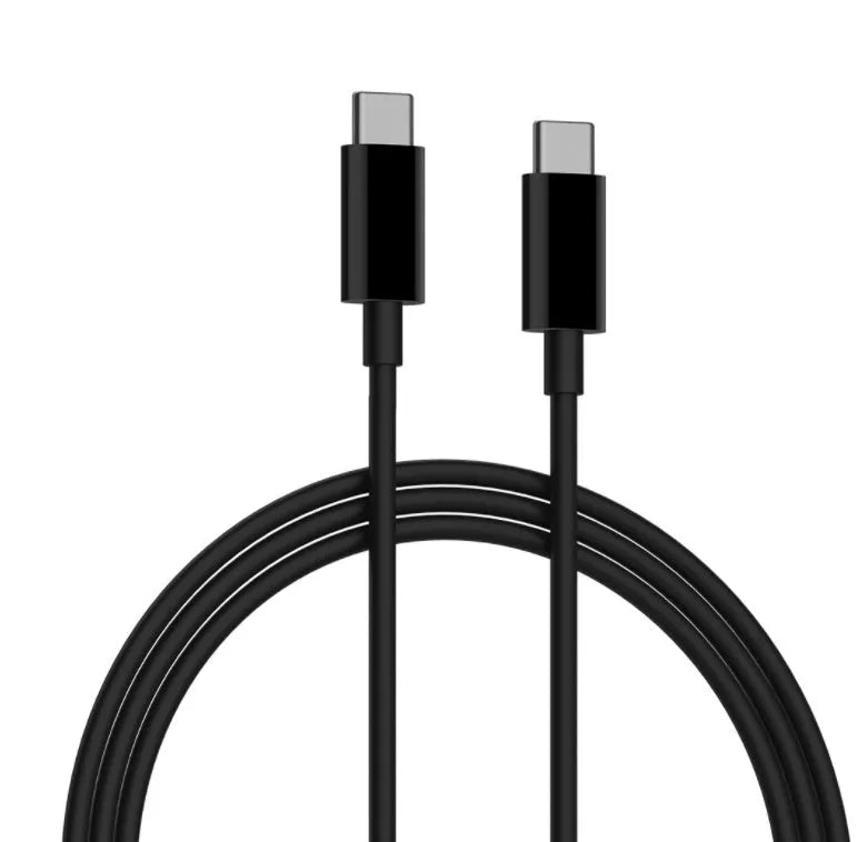Black ZMI USB-C 65W compact power adapter for laptop charging