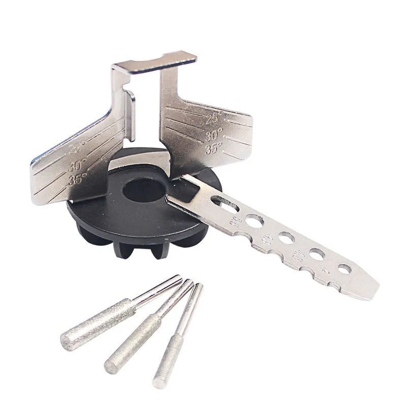 Silver metal chain grinding machine with 100 teeth and 20mm length for band saw maintenance