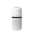 Car air purifier with negative ion formaldehyde removal, composite filter, touch control, USB power, black colour