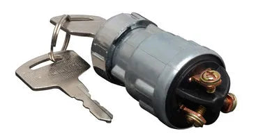 Copper car ignition switch with key for trucks and forklifts