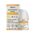 Jar of 50g moisturising neck cream with mint leaf, bee venom and horse chestnut extracts