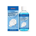 237ml bottle of dishwasher detergent cleaning aid for removing oil and stains from kitchenware.