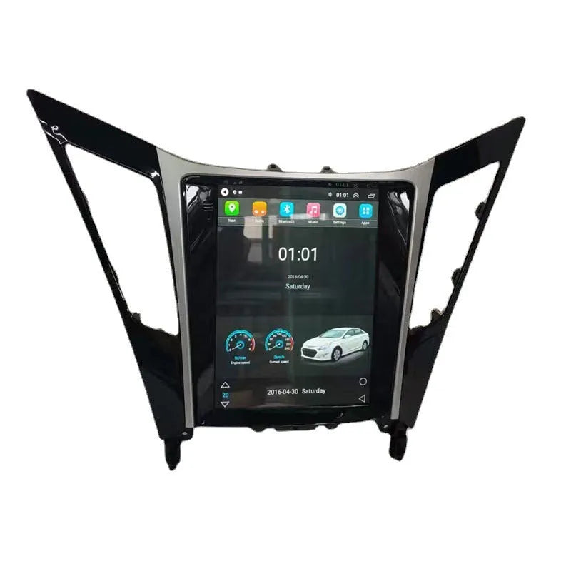 9.7-inch vertical Android car navigator for 2008 Hyundai Sonata dashboard installation