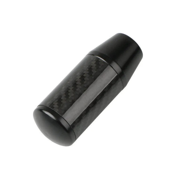Black manual universal gear stick with detachable shifter wave stick lever and three threaded fittings