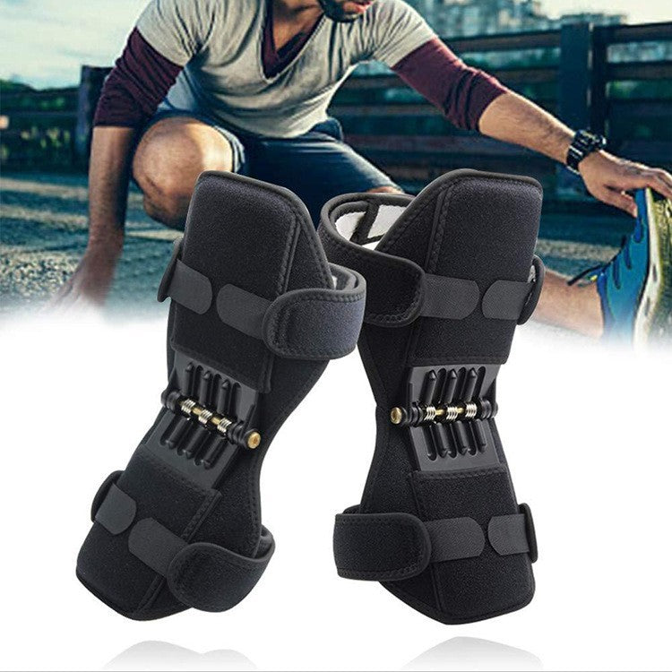 Powerful Spring Force Knee Protector - Breathable Joint Support Brace for Running, Fitness & Daily Relief