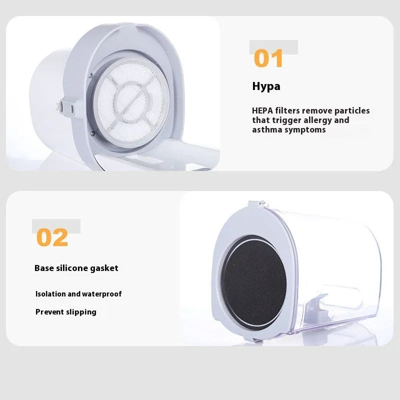 Pet multi-function hair conditioner household 5-piece set with electric clipper and attachments on white background