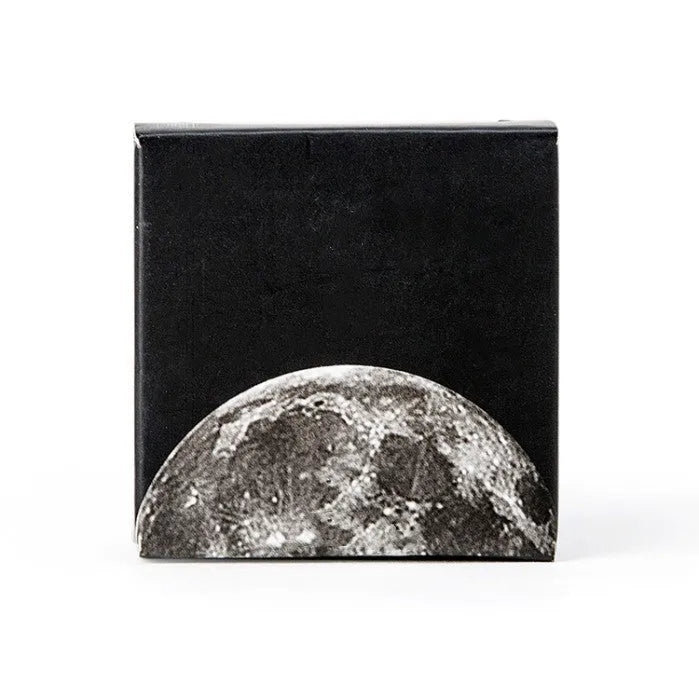Black moon phase and planet sticker set with 45 pieces for hand account decoration