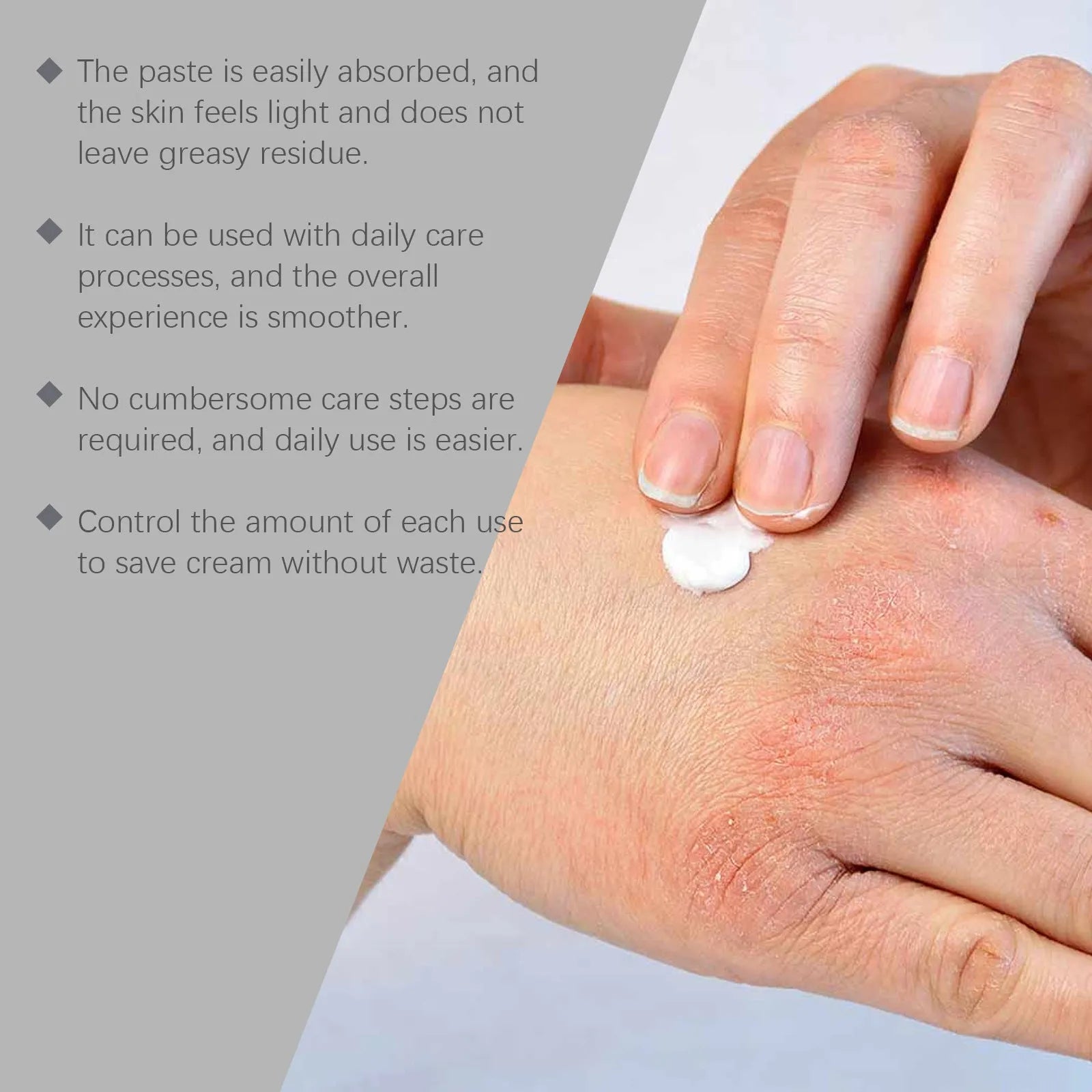 75g tube of gentle skin neck repair cream with bifidobacterium and mint leaf