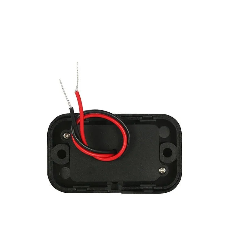 Black QC3.0 TYPE-C car charger with single interface for 36W fast charging in vehicles