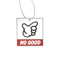 Car rearview mirror aromatherapy pendant hanging on mirror with combined board material and 5-10 ml fragrant tablet