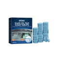 Box of 30 car oil-removing film cleaning effervescent tablets with concentrated cleaning formula