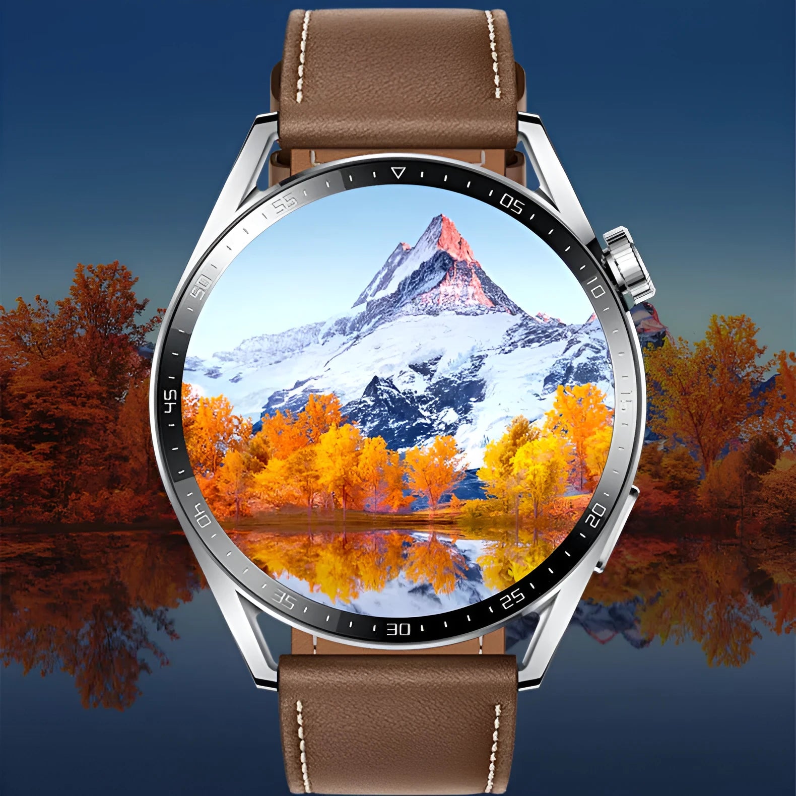 Black GS3 Max smartwatch with silicone strap showing health metrics on IPS screen.
