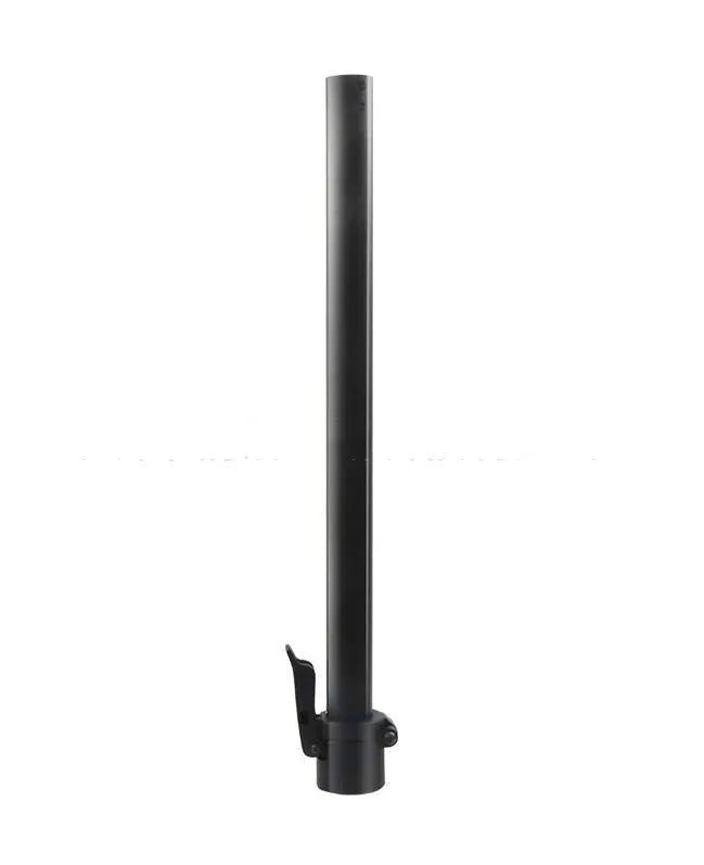 Black metal folding upright bar replacement part for Nanbo No. 9 electric scooter