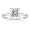 A geometric 925 sterling silver ring with a round zirconium detail, shown in silver, gold, and rose gold colour options.