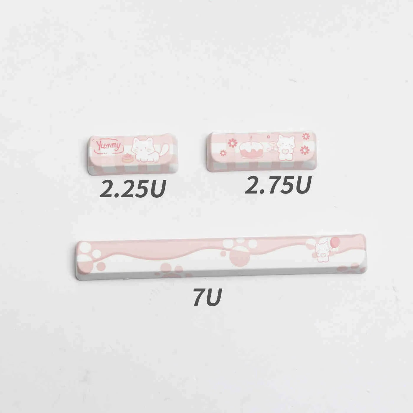Full set of PBT sublimation keycaps for mechanical keyboard with over 98 keys
