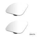 Black framed glass adjustable blind spot mirror for car rearview with DM series colour options