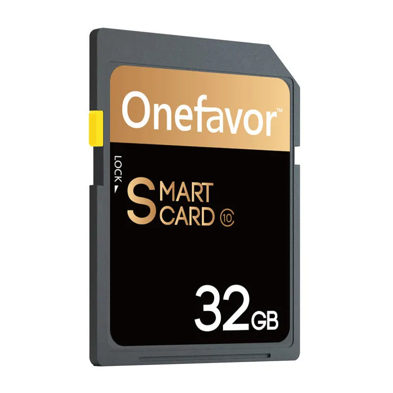 SD to PCMCIA adapter card with stainless steel case for Mercedes-Benz vehicles, includes 32GB SD card.