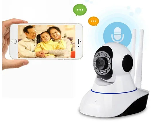 Wireless 1080P indoor dome camera with 3.6mm lens and plastic case