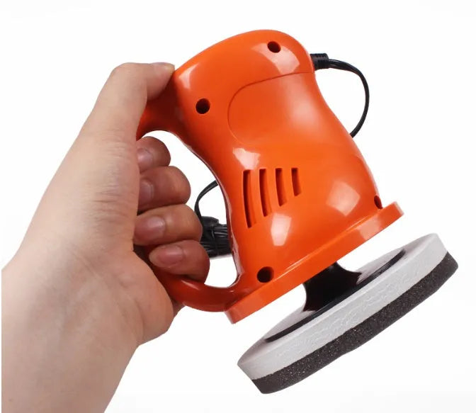 12V car waxing glaze polishing machine with one-hand control in black colour