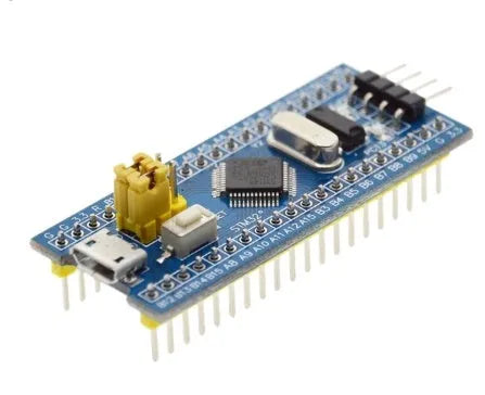 STM32F103C8T6 ARM Cortex-M3 development board with Mini USB port and pin headers
