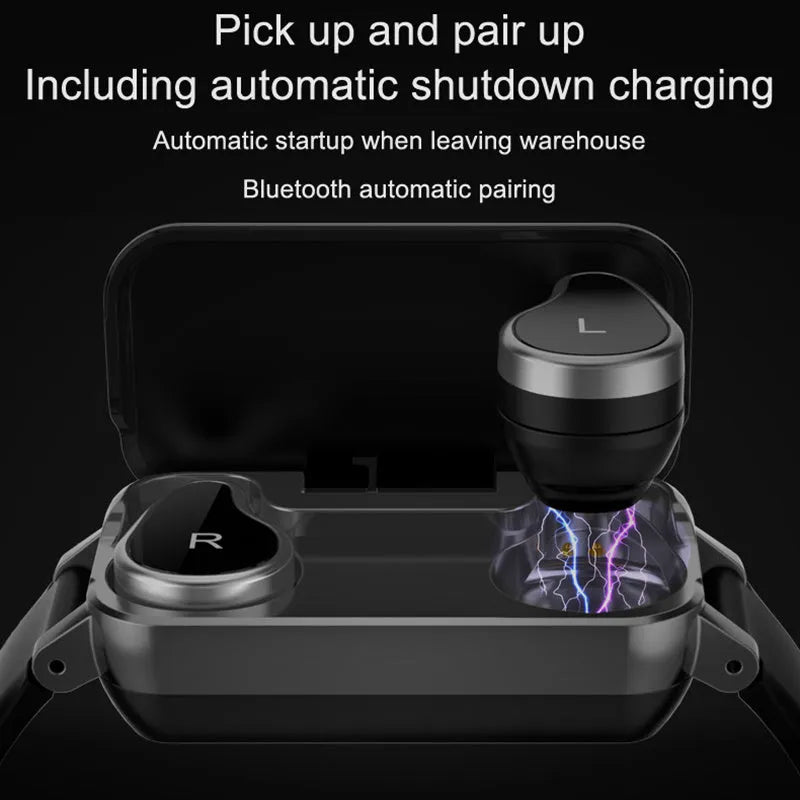 Call Bracelet smart wearable in black, blue and coffee colours showing heart rate monitor functionality