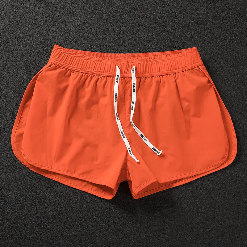 Men's loose beach surfing shorts in polyester with micro elasticity