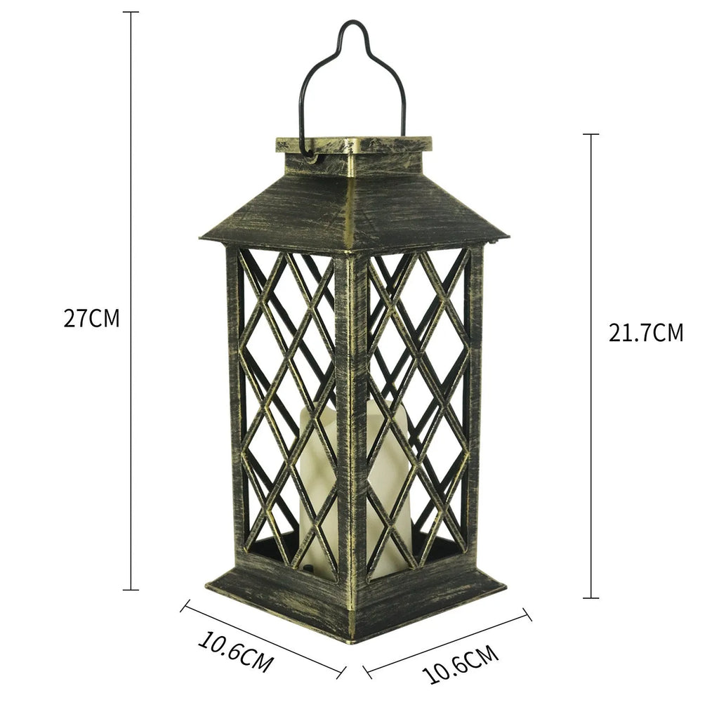 European style solar palace garden lamp with outdoor weather protection