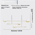 Simple 4-head alluvial gold chandelier with LED lighting for bedroom study dining room kitchen