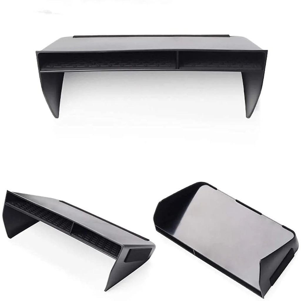 Black plastic center console storage box for Toyota RAV4 and Rongfang with plug-in design
