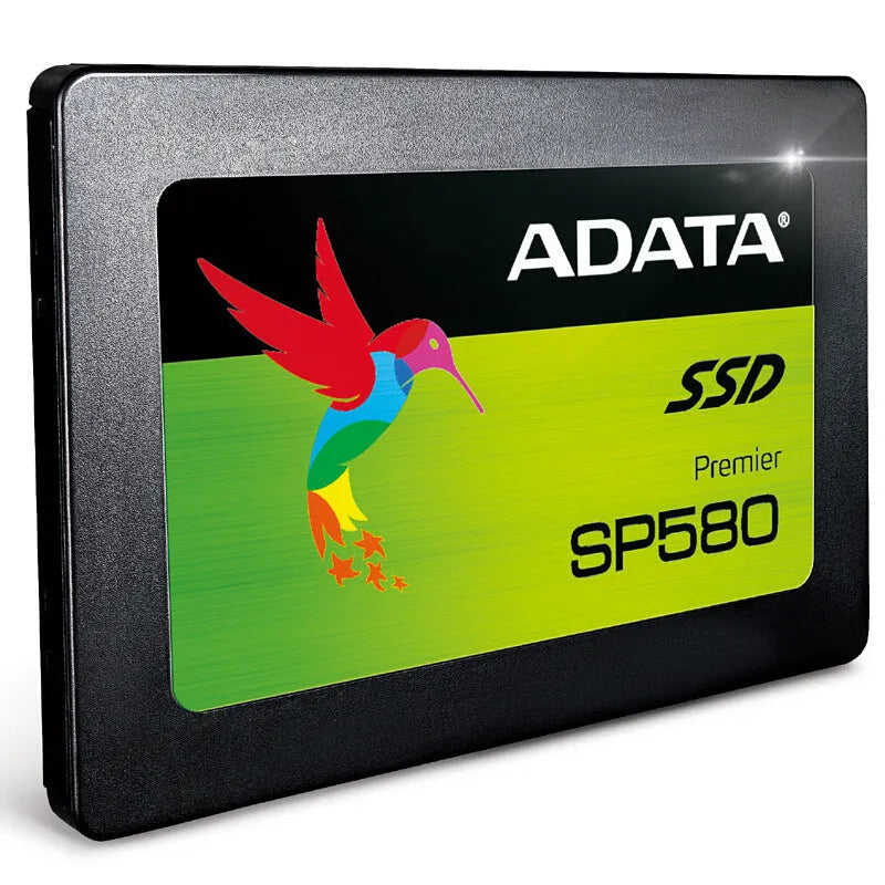 Black internal SATA3 2.5-inch solid state drive with TLC NAND, 7mm thickness, capacity options 120GB to 960GB
