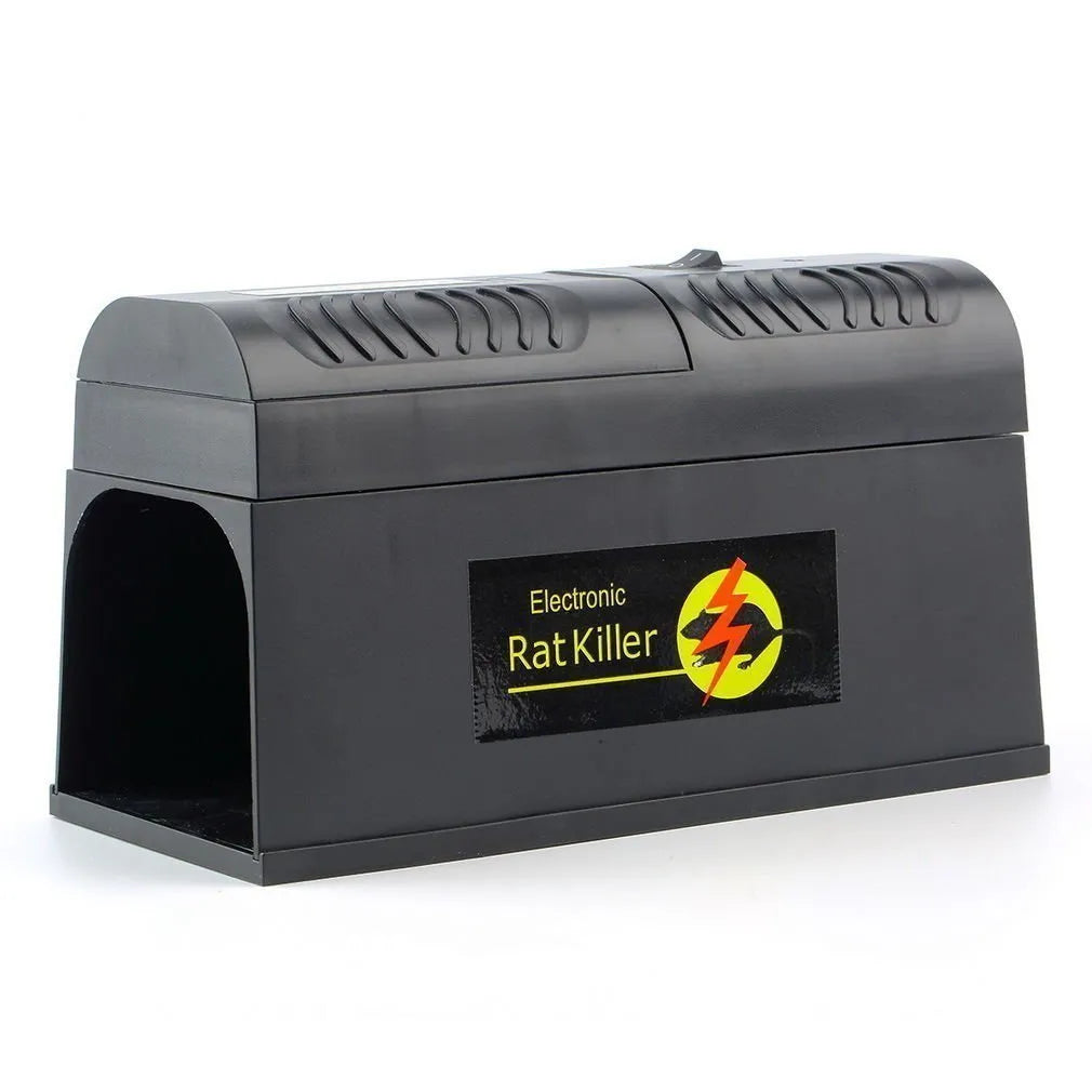 High voltage electric rodent killer pest control device with multiple international plug options