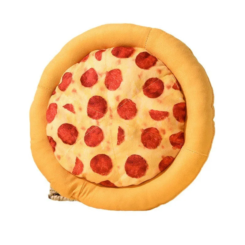 Polyester pet dog toy in donut style for small breeds like Corgi and Teddy