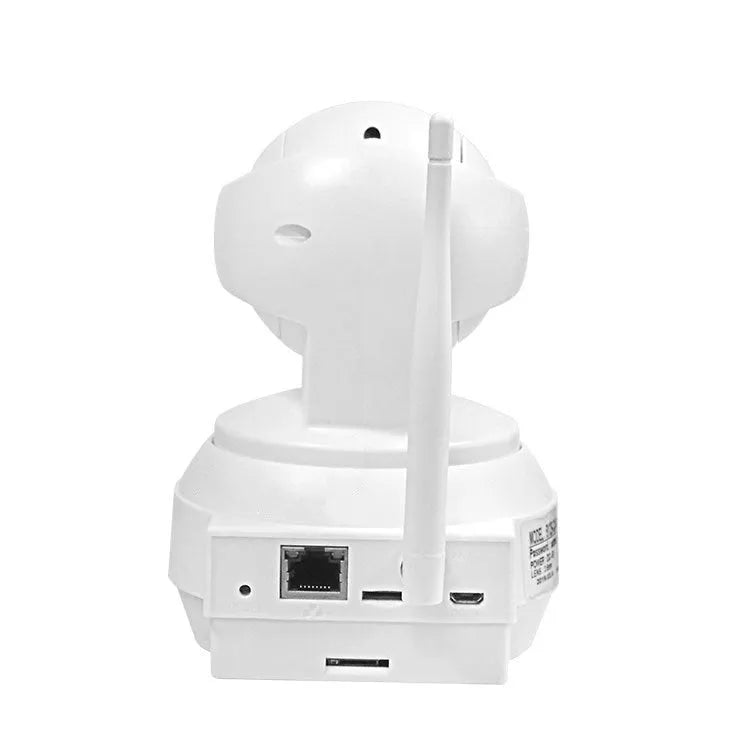 Full Netcom wireless smart dome camera white ABS PTZ with infrared night vision