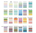 Six rolls of 9mm decorative tape featuring 24 Chinese solar terms for journal and craft decoration