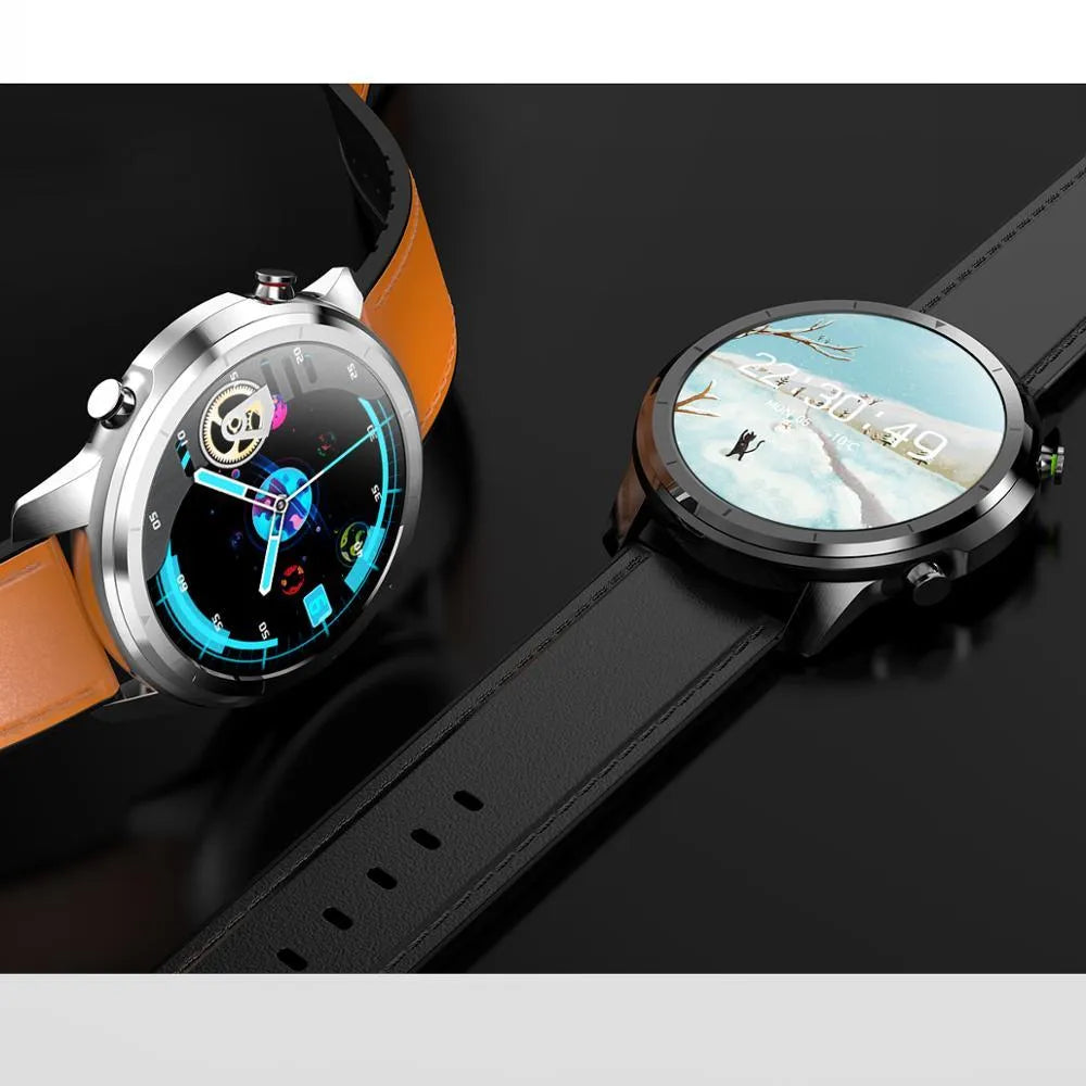 LEMFO LF26 smart bracelet with 1.3 inch display showing fitness tracking interface
