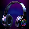 T6 wireless Bluetooth headset with microphone for calls and music.