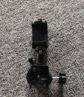 Black camera clip vigorously clamp for mobile phone mounting with lazy bracket design