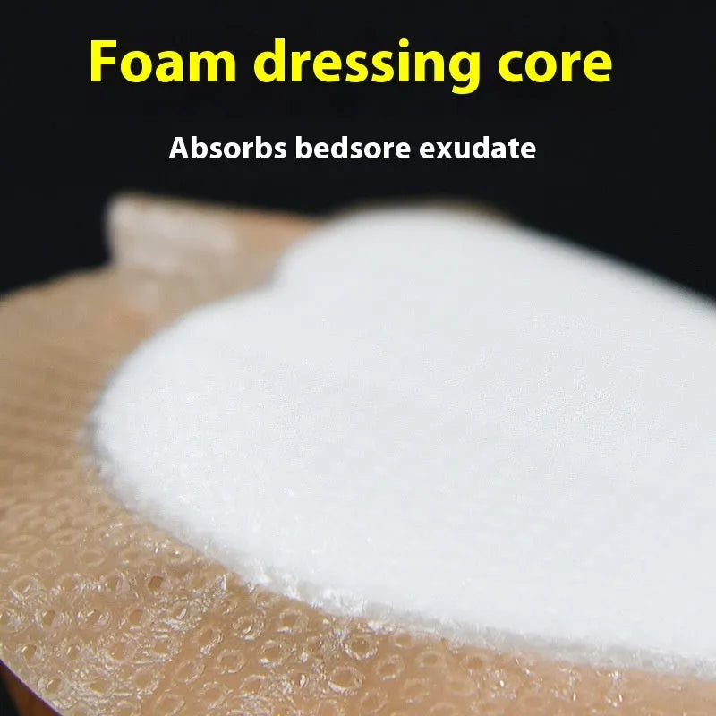 Large skin colour silicone gel foam bedsore sticker for pressure ulcer care