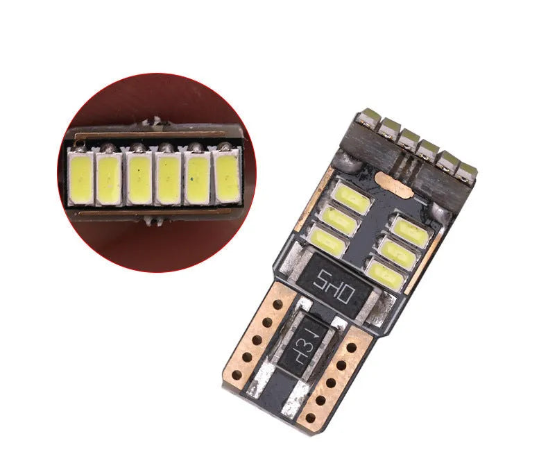 T10 non-polarity constant current automotive LED width indicator light 6000K white