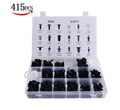 Plastic car door clips for Ford vehicles 415 pieces black or white