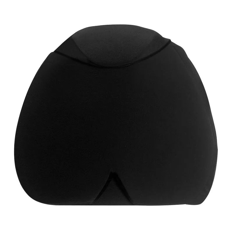 Fully enclosed cold compress cap in solid colour options of black, dark blue, or pink