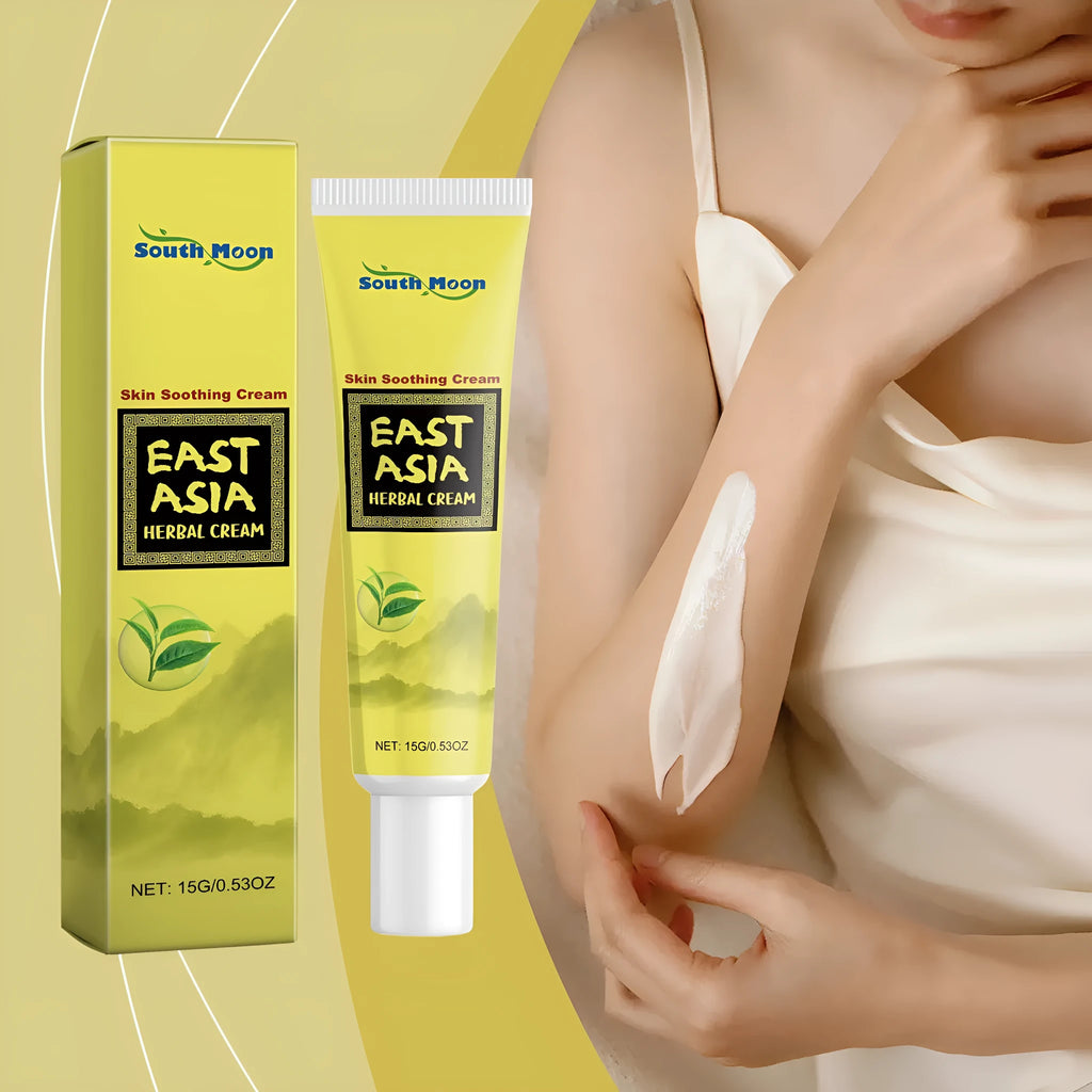 Herbal soothing moisturising cream 15g with tea tree oil and Centella asiatica extract