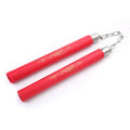 EVA sponge nunchaku for children beginners practice double jointed stick in multiple colours